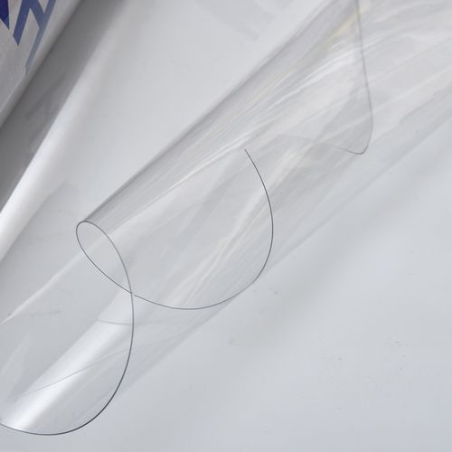 厂家批发pvc软玻璃水晶板包装膜 透明桌垫台布防水塑料桌布卷材